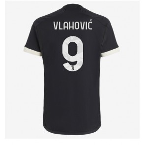 Maillot de foot Juventus Dusan Vlahovic #9 Troisième 2023-24 Manches Courte